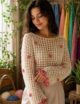 Crochet  Mesh Top / Women's Beach Cover Up / Summer Mesh Top / Festival Top
