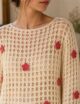 Crochet  Mesh Top / Women's Beach Cover Up / Summer Mesh Top / Festival Top - Image 2