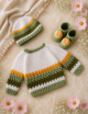 Crochet Sweater Sets, Babies, Woolen - Image 4