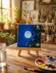 Hand-Painted Mini Canvas, 4x4, 5 pcs - Image 4
