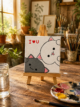 Hand-Painted Mini Canvas, 4x4, 5 pcs - Image 6