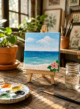 Hand-Painted Mini Canvas / Mini Acrylic Paintings / 4x4 Canvas Art - Image 3