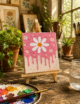 Hand-Painted Mini Canvas / Mini Acrylic Paintings / 4x4 Canvas Art - Image 4