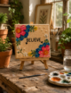 Hand-Painted Mini Canvas / Mini Acrylic Paintings / 4x4 Canvas Art - Image 7