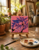Hand-Painted Mini Canvas / Mini Acrylic Paintings / 4x4 Canvas Art - Image 5