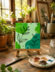 Hand-Painted Mini Canvas / Mini Acrylic Paintings / 4x4 Canvas Art - Image 7