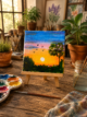 Hand-Painted Mini Canvas / Mini Acrylic Paintings / 4x4 Canvas Art - Image 5