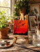 Hand-Painted Mini Canvas / Mini Acrylic Paintings / 4x4 Canvas Art - Image 3