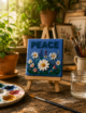 Hand-Painted Mini Canvas / Mini Acrylic Paintings / 4x4 Canvas Art - Image 3