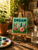 Hand-Painted Mini Canvas / Mini Acrylic Paintings / 4x4 Canvas Art - Image 5