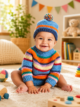Crochet Sweater Set, Baby Outfit, Gift