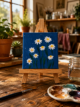 Hand-Painted Mini Canvas / Mini Acrylic Paintings / 4x4 Canvas Art - Image 7