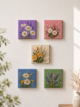 Hand-Painted Mini Canvas / Mini Acrylic Paintings / 4x4 Canvas Art - Image 2