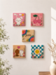 Hand-Painted Mini Canvas / Mini Acrylic Paintings / 4x4 Canvas Art - Image 3