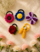 Crochet Hair Tie Set, 5 pcs - Image 2