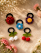 Crochet Hair Tie Set, 5 pcs - Image 3