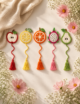 Crochet Bookmarks, 5 pcs