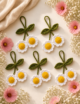 Crochet Bag Charms, Cute, 5pcs - Image 5