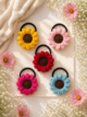 Crochet Hair Tie Set, 5 pcs - Image 3