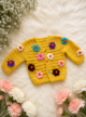 Crochet Baby Sweater & Cap - Image 3