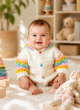 Crochet Baby Hooded Cardigan