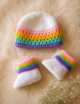 Crochet Baby Sweater Set - Image 5