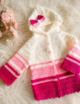 Crochet Baby Hooded Cardigan - Image 2