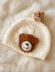 Crochet Baby Bear Cardigan Set - Image 6