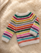 Crochet Baby Sweater & Cap - Image 2