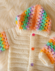 Crochet Baby Hooded Cardigan - Image 4