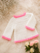 Crochet Baby Sweater & Cap - Image 4