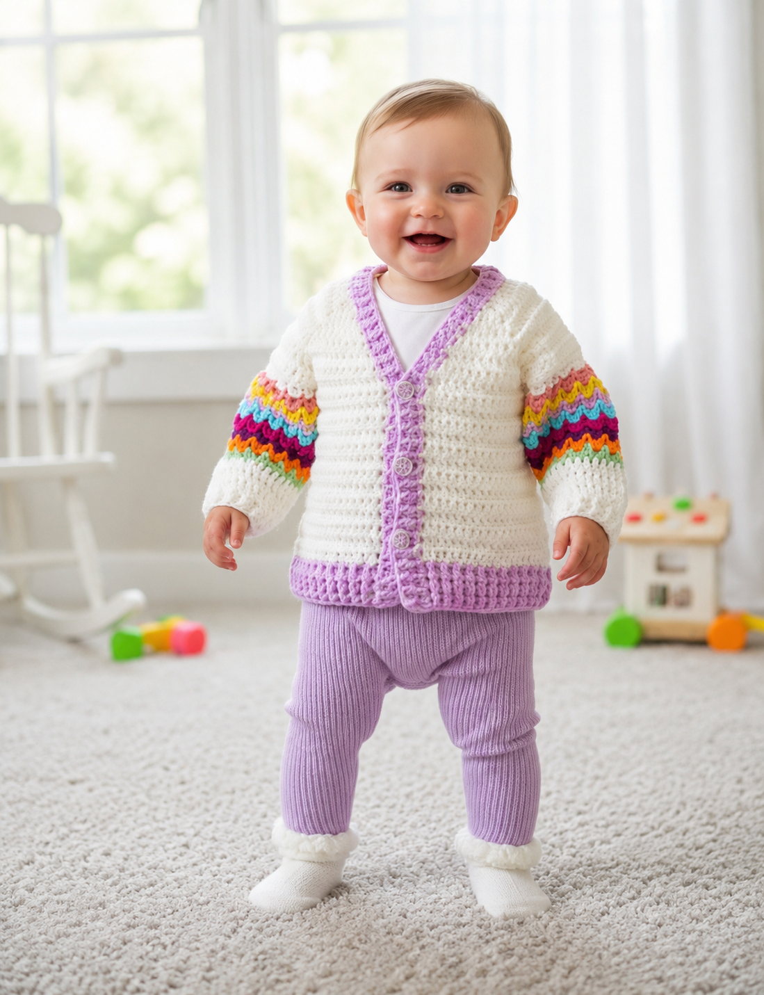 ChatGPT Image Jun 21, 2026, 05_33_32 PM Crochet Baby Sweater - Image 1
