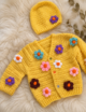 Crochet Baby Sweater & Cap - Image 5