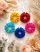 Crochet Scrunches, Fashion, 5 pcs - Image 6