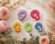 Crochet Scrunches, Fashion, 5 pcs - Image 4