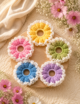 Crochet Scrunches, Fashion, 5 pcs - Image 7