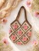 Crochet Shoulder Bag, Colorful Boho Bag. - Image 2