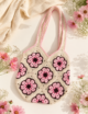 Crochet Shoulder Bag, Colorful Boho Bag. - Image 10