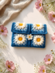 Crochet Clutch Bag, Colorful Purse - Image 5