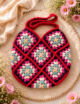 Crochet Shoulder Bag, Colorful Boho Bag. - Image 7