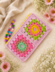 Crochet Clutch Bag, Colorful Purse - Image 9