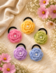 Crochet Hair Tie Set, 5 pcs - Image 2