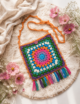 Crochet Cross body Bag | Qurat Craft - Image 9