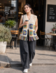 Multicolor Crochet Cardigan Vest - Image 2
