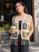 Multicolor Crochet Cardigan Vest