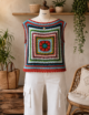 Crochet Boho Granny Square Top - Image 4