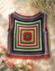 Crochet Boho Granny Square Top - Image 5