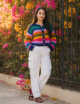 Multicolor Crochet Cardigan