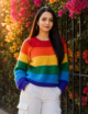Multicolor Crochet Cardigan - Image 2