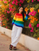 Multicolor Crochet Cardigan